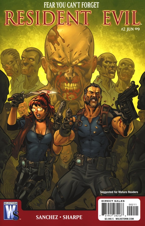 Resident Evil #2 cover