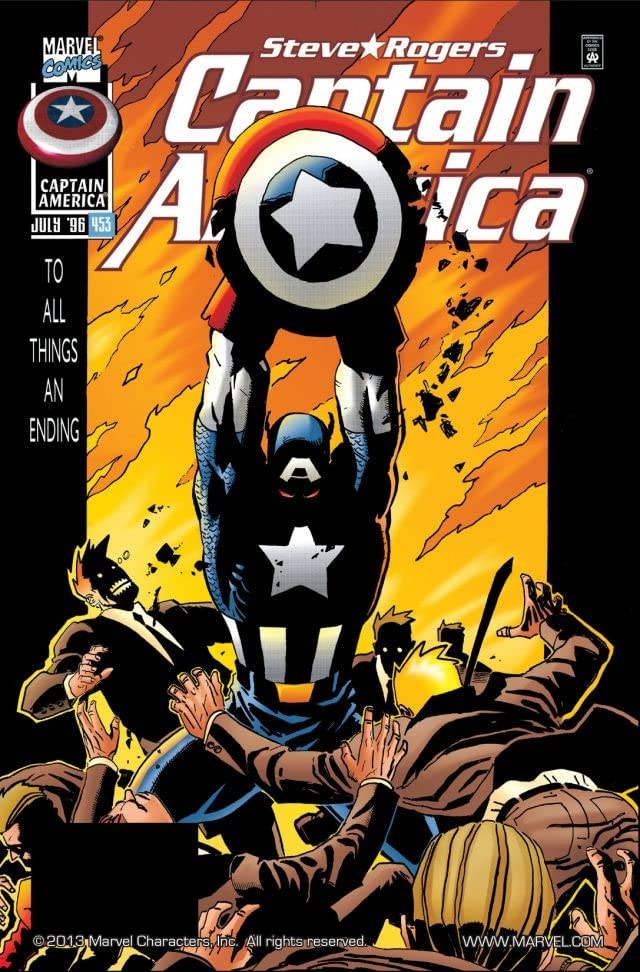 Captain America #453 cover