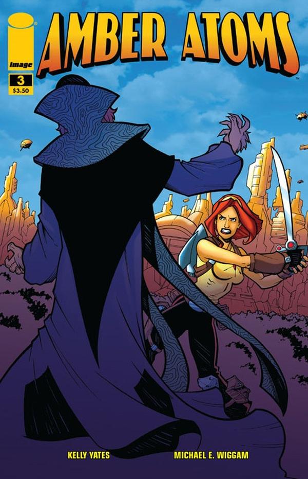 Amber Atoms #3 cover