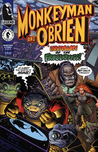 Monkeyman & O'Brien #2 cover
