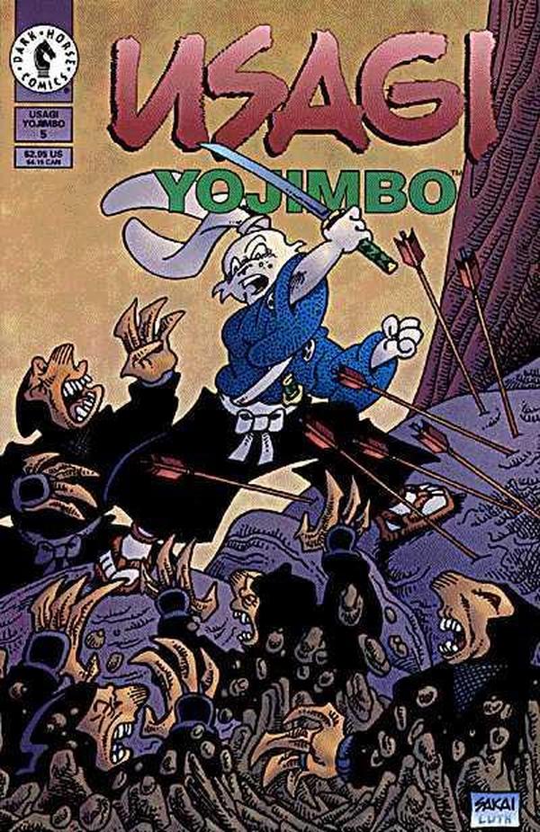 Usagi Yojimbo #5 cover
