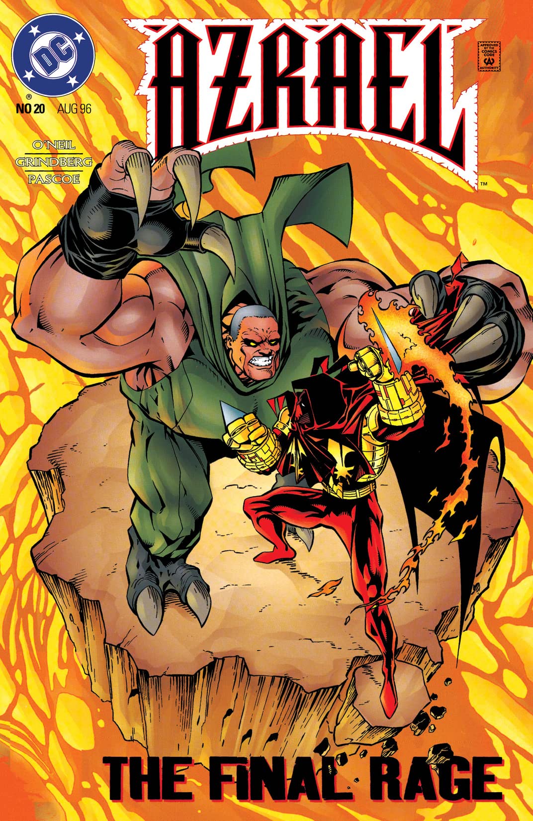 Azrael #20 cover