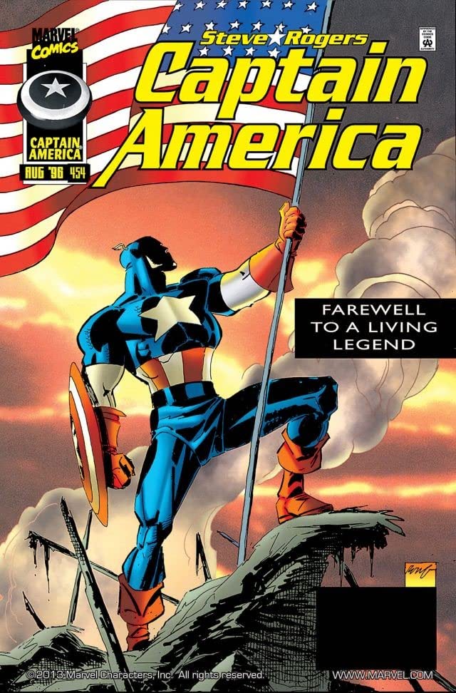 Captain America #454 cover