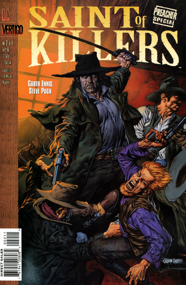 Preacher Special: Saint of Killers #2 cover