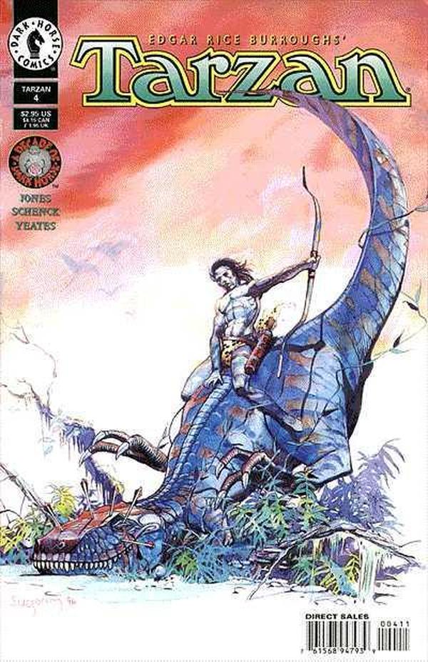 Tarzan #4 cover