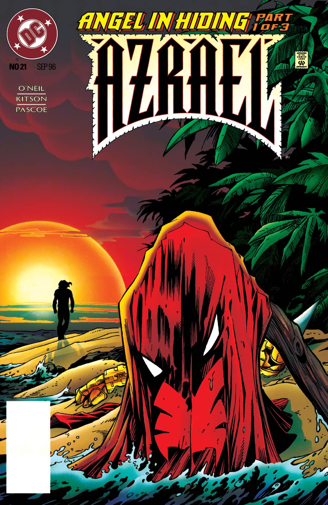 Azrael #21 cover
