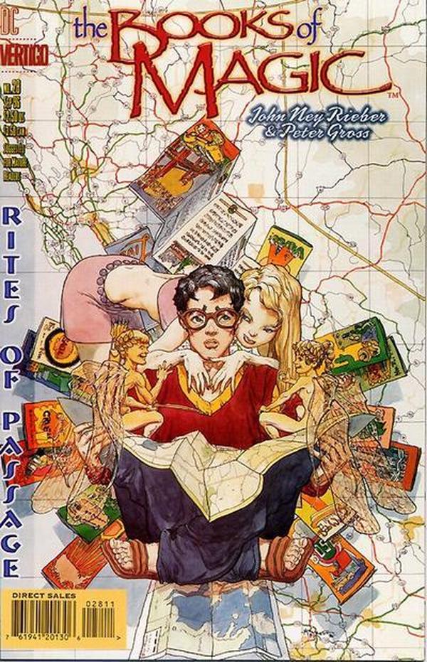 The Books of Magic #28 cover