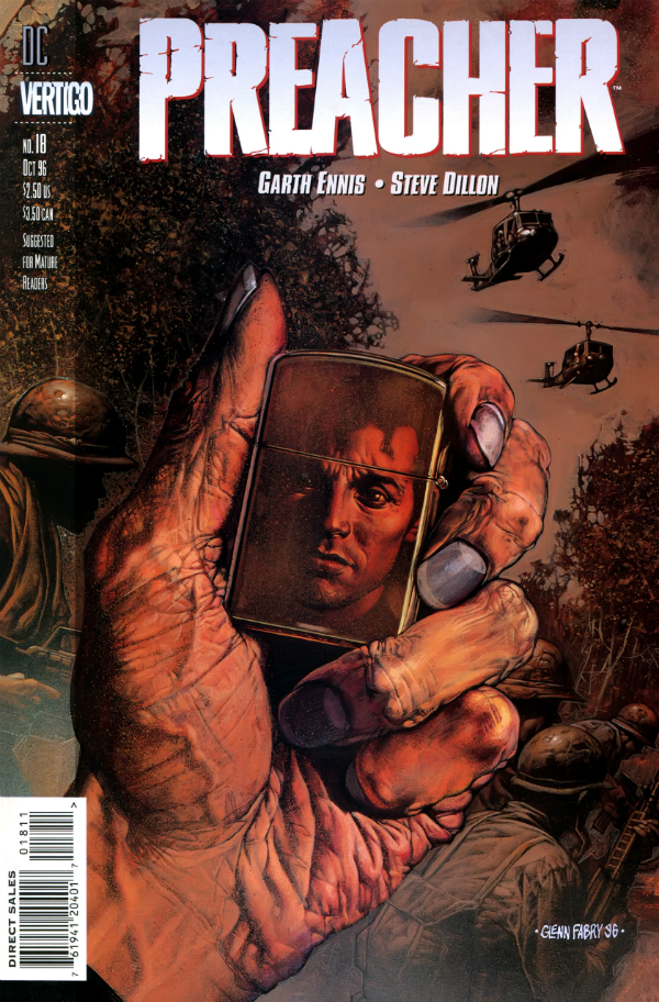 Preacher #18 cover