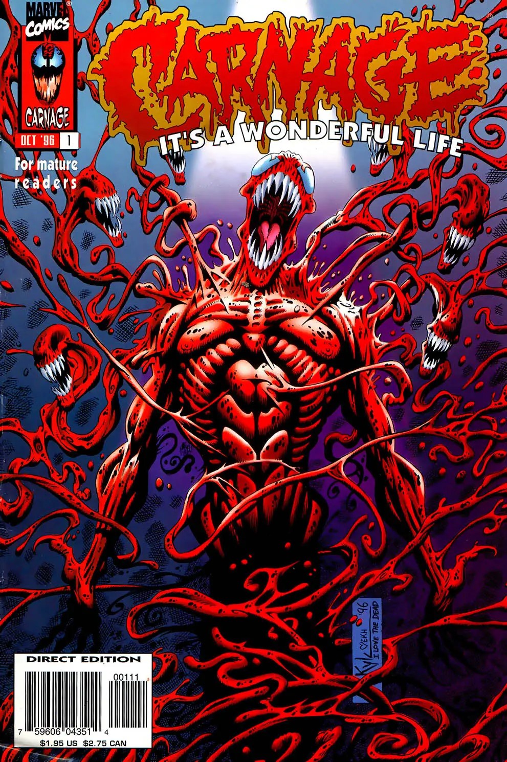 Carnage: It's a Wonderful Life #1 cover