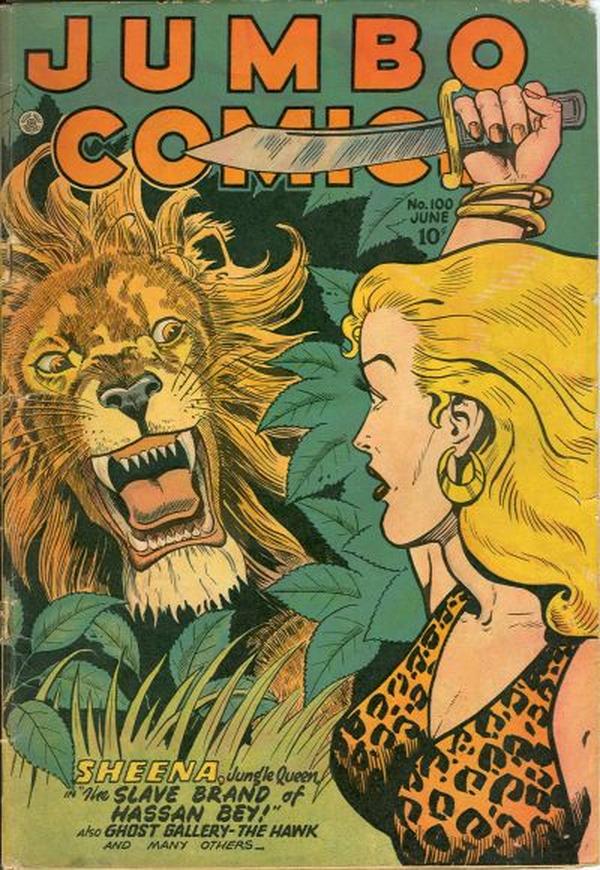 Jumbo Comics #100 cover