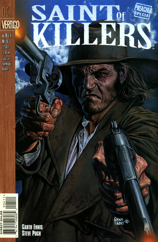 Preacher Special: Saint of Killers #4 cover