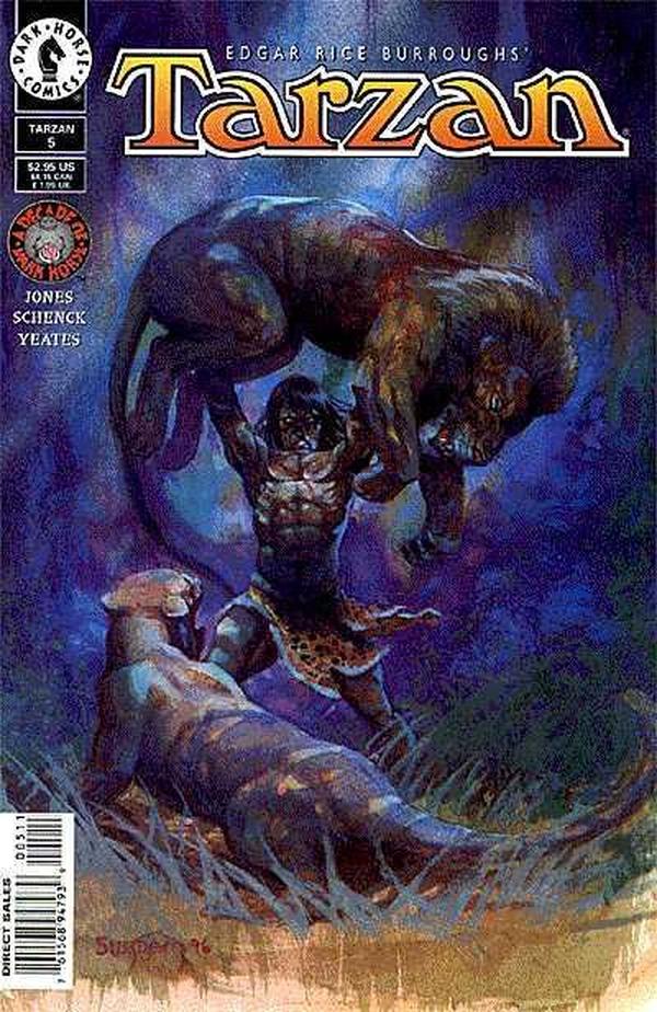 Tarzan #5 cover