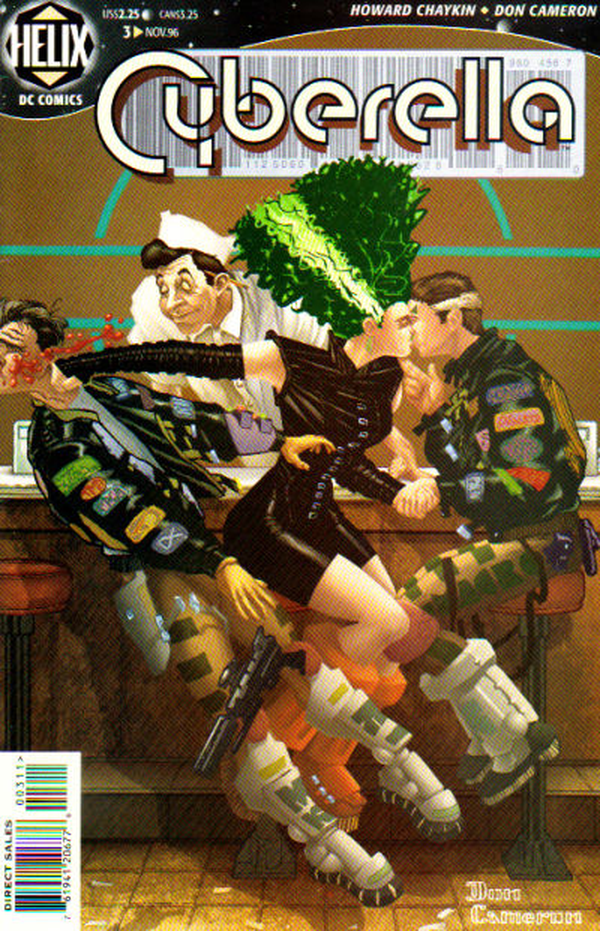 Cyberella #3 cover