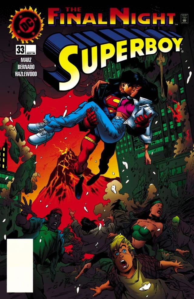Superboy #33 cover