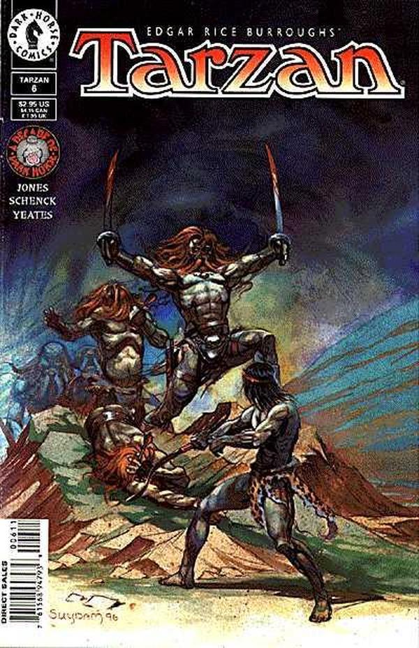 Tarzan #6 cover