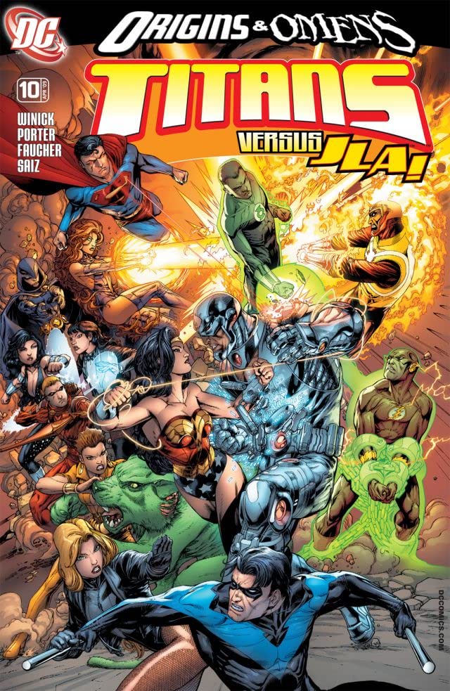 Titans #10 cover