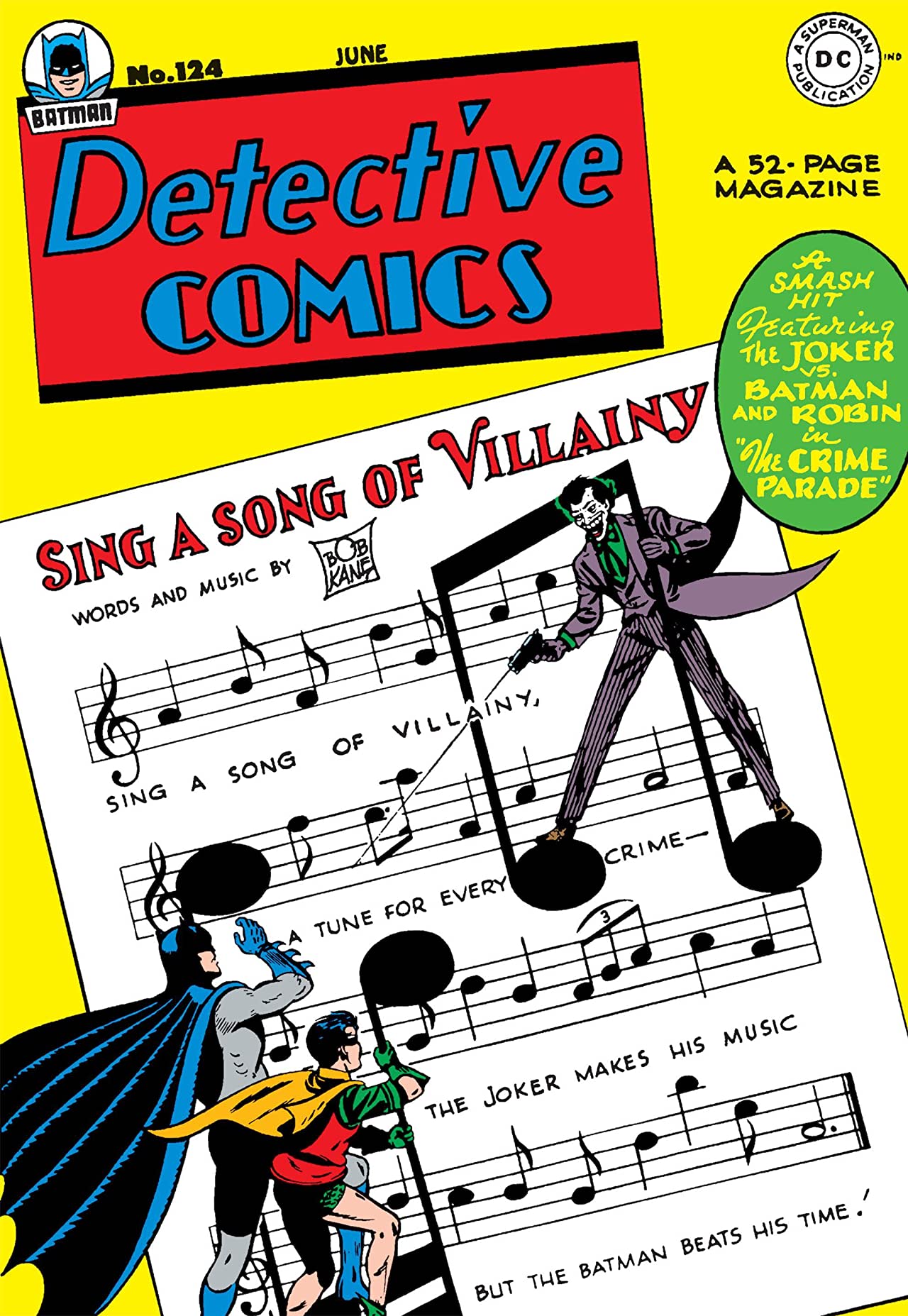 Detective Comics #124 cover
