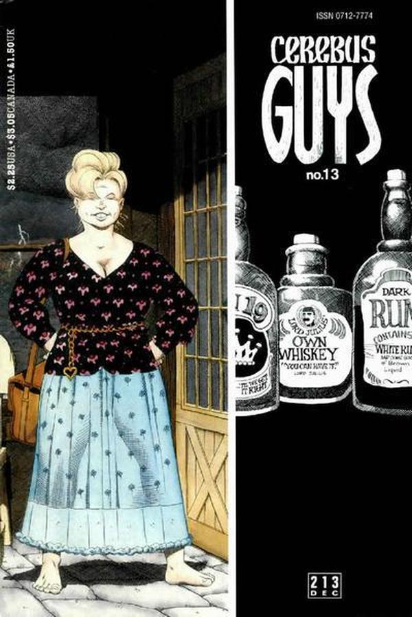 Cerebus #213 cover