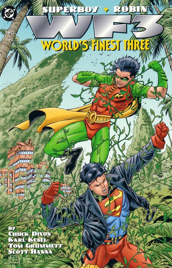 Superboy / Robin: World's Finest Three #2 cover