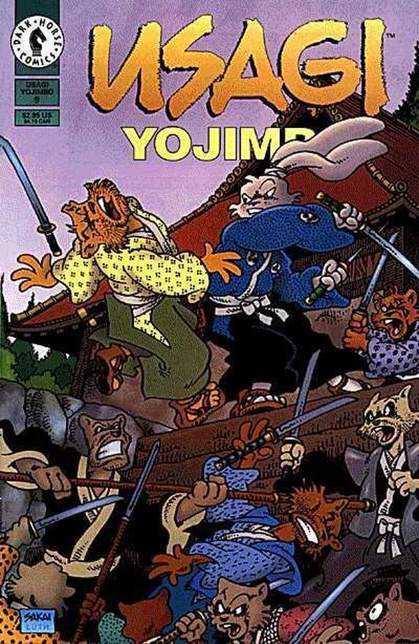 Usagi Yojimbo #9 cover