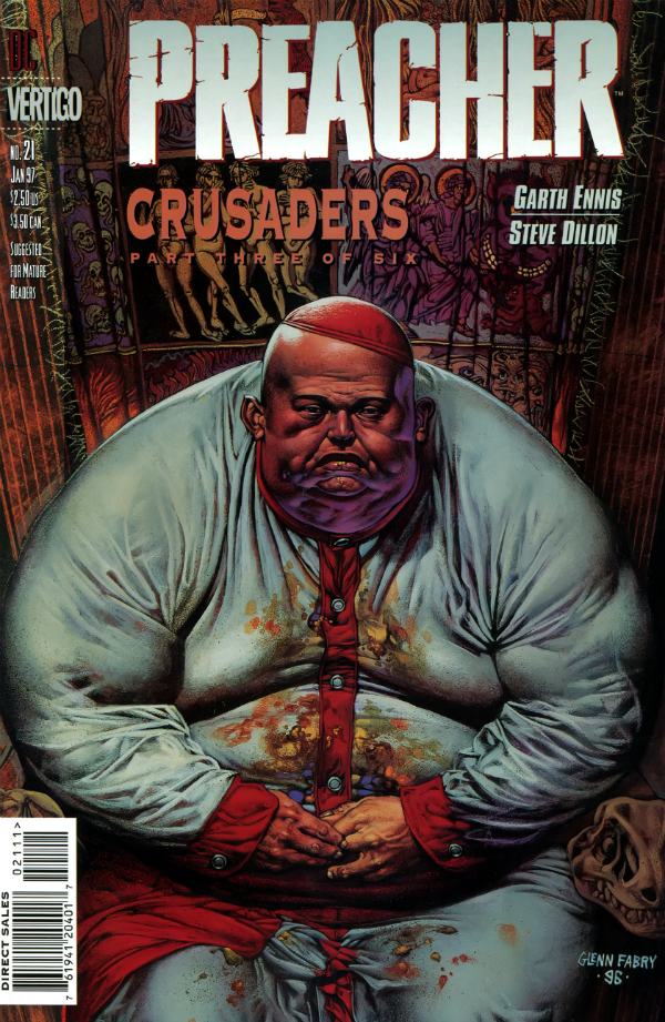 Preacher #21 cover
