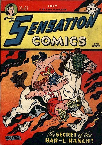 Sensation Comics #67 cover