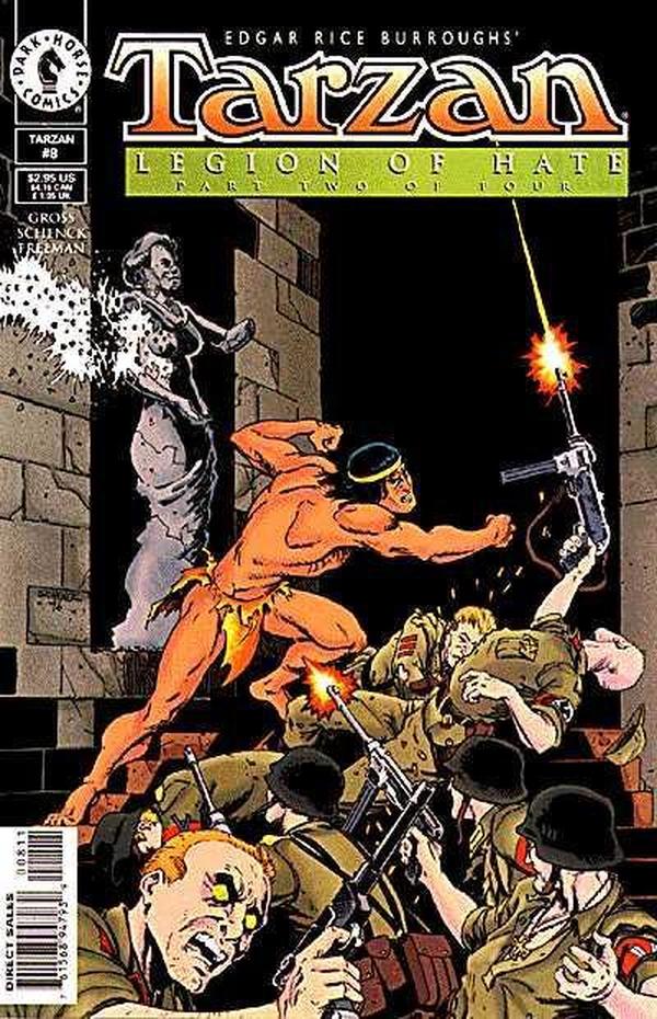 Tarzan #8 cover