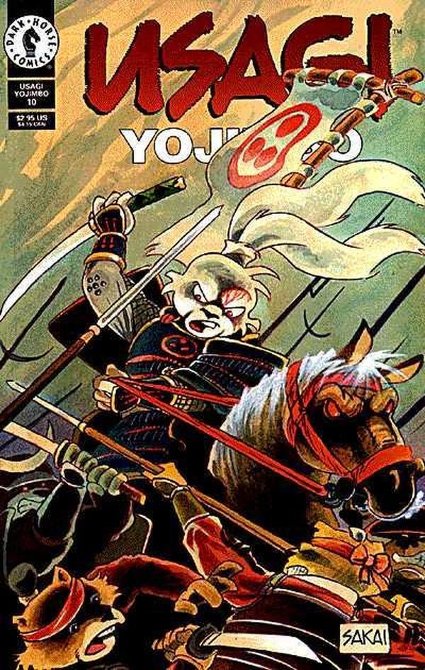 Usagi Yojimbo #10 cover