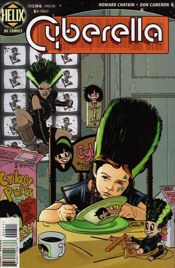 Cyberella #6 cover