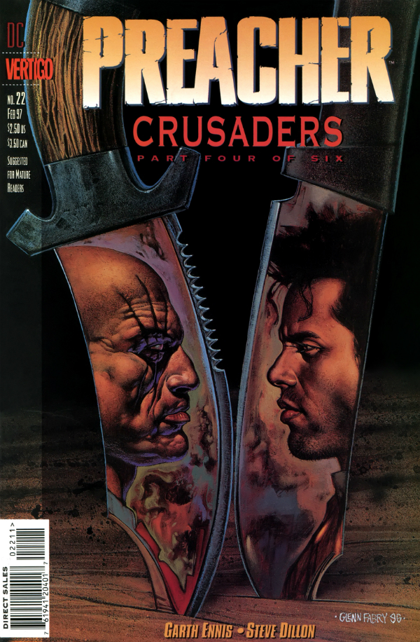 Preacher #22 cover