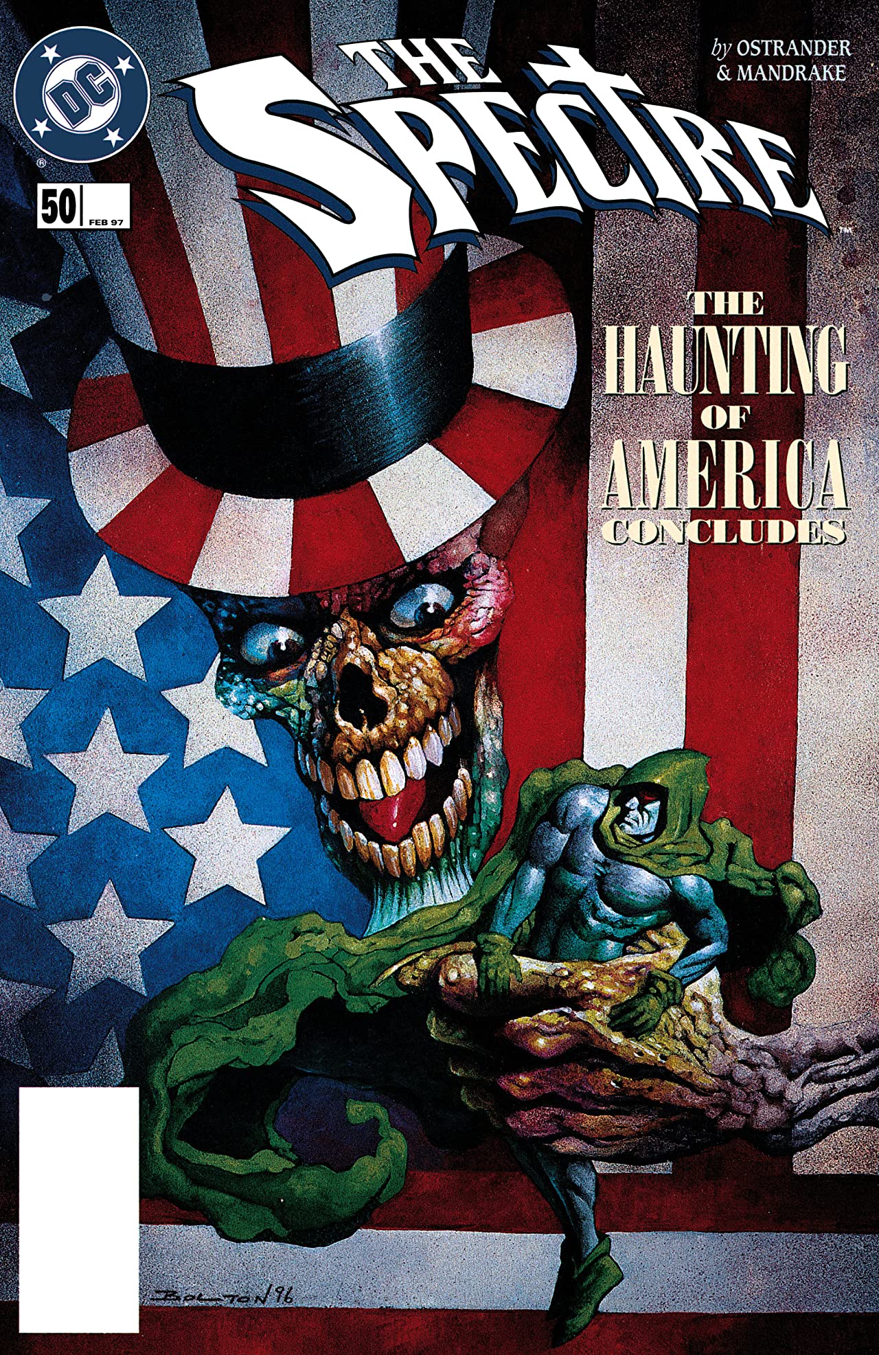 The Spectre #50 cover