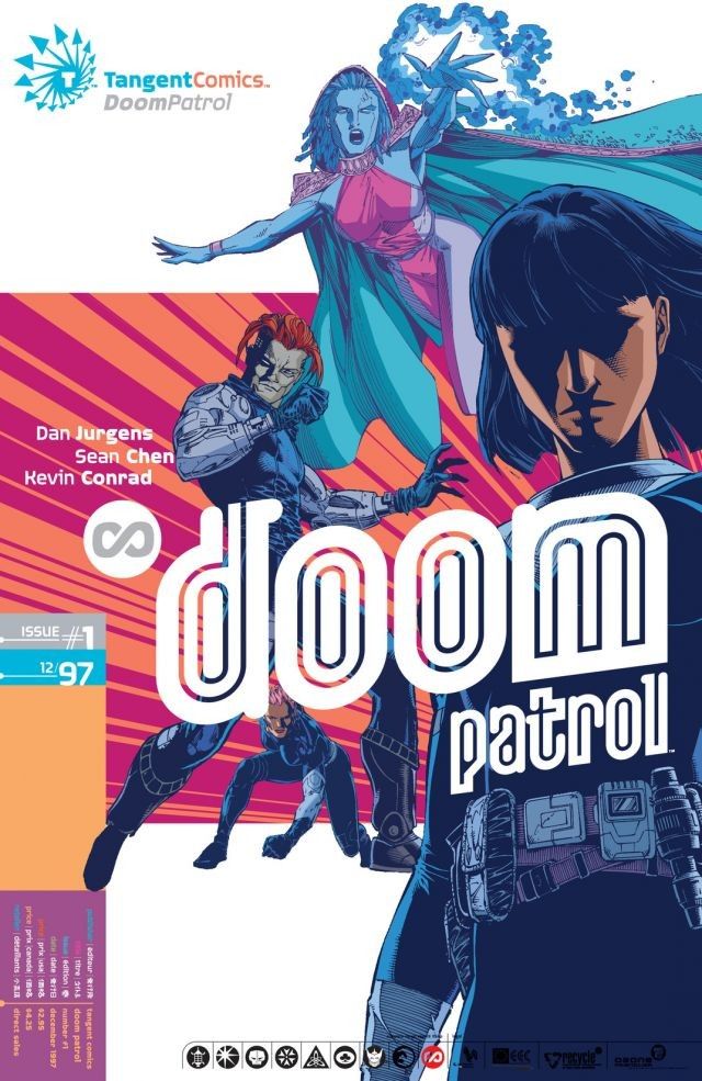 Tangent Comics / Doom Patrol #1 cover