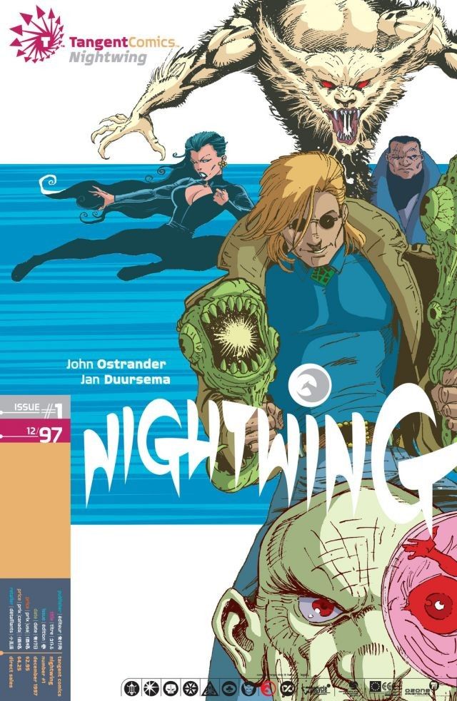 Tangent Comics / Nightwing #1 cover