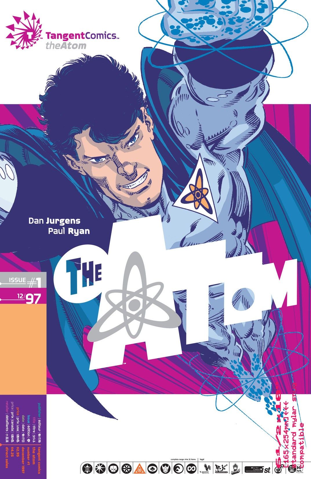 Tangent Comics / The Atom #1 cover