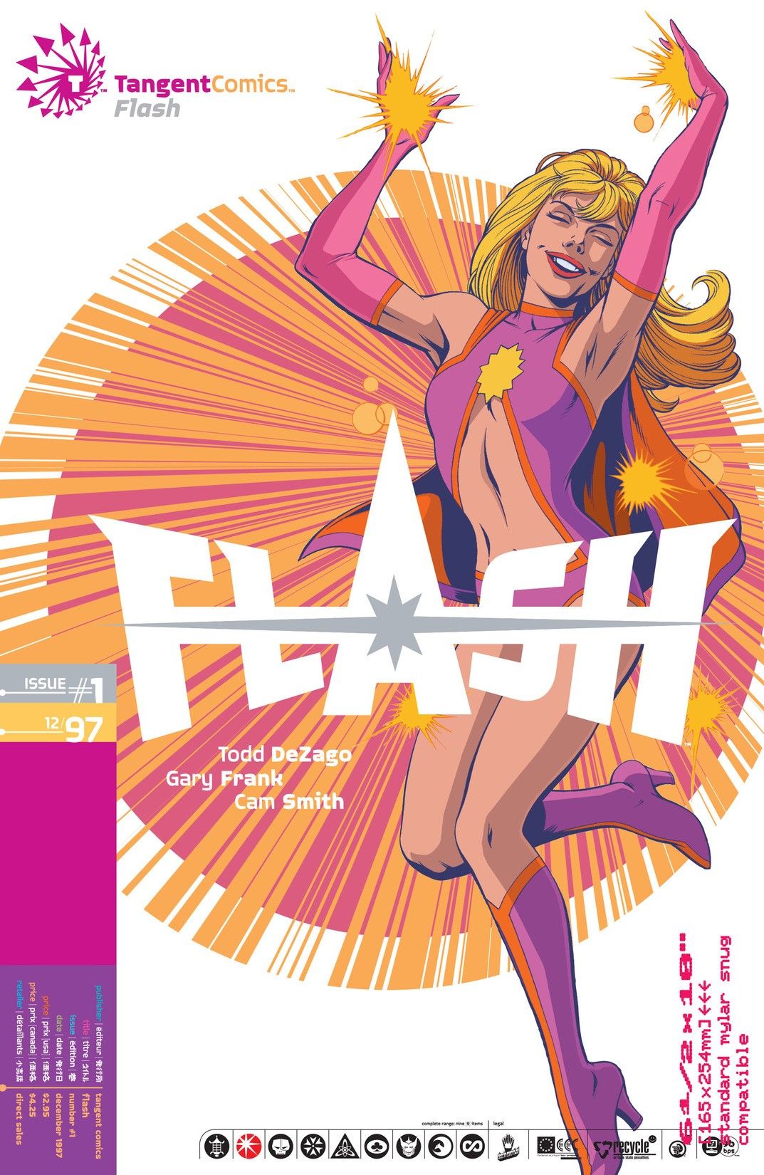 Tangent Comics / The Flash #1 cover