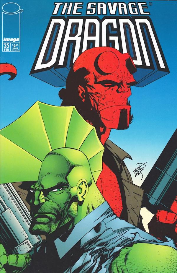 Savage Dragon #35 cover