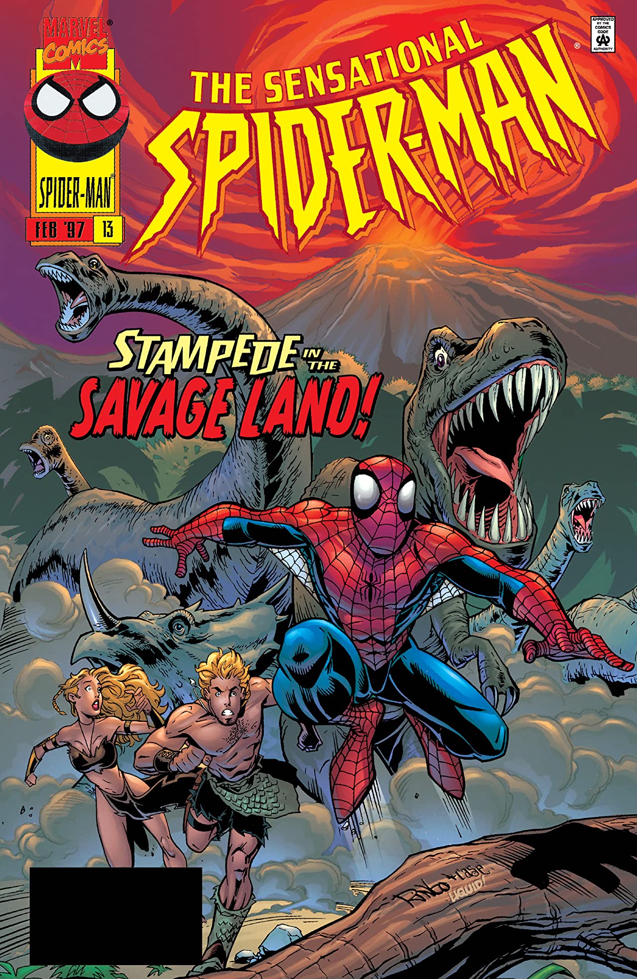 The Sensational Spider-Man #13 cover