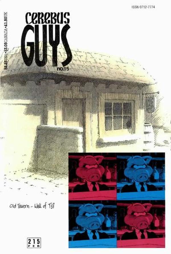 Cerebus #215 cover