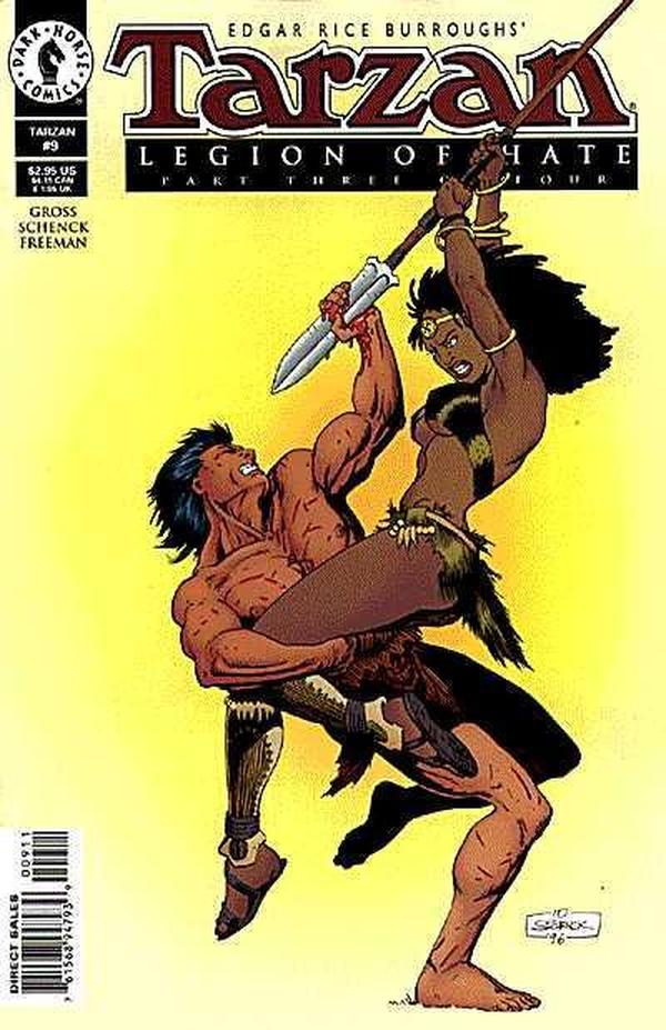 Tarzan #9 cover