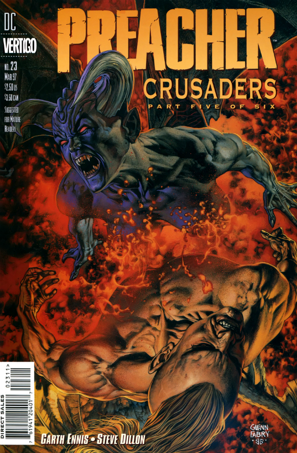 Preacher #23 cover