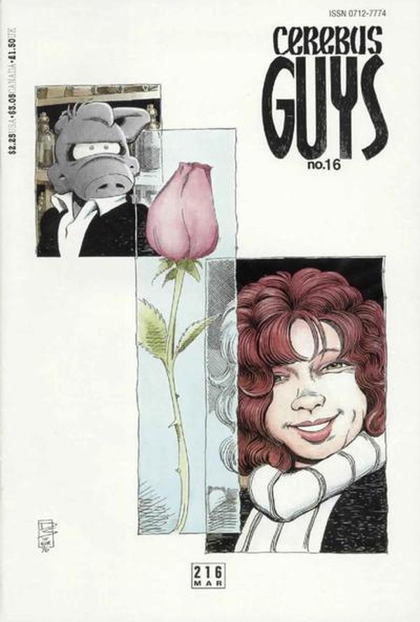 Cerebus #216 cover