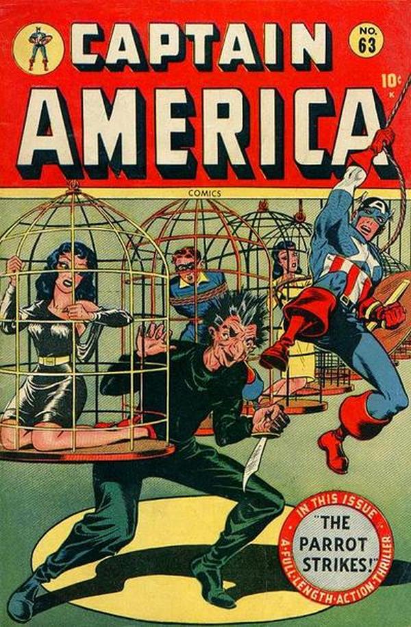Captain America Comics #63 cover