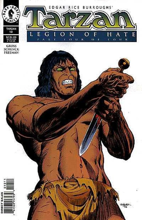 Tarzan #10 cover