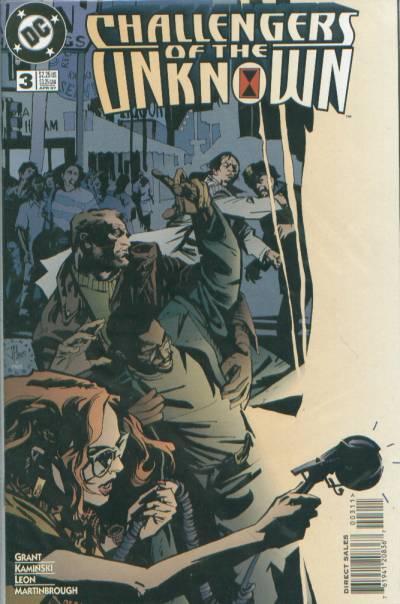 Challengers of the Unknown #3 cover