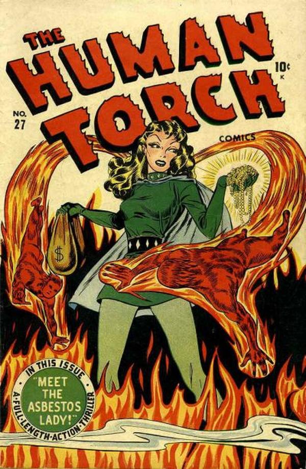 The Human Torch #27 cover