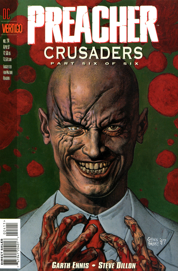 Preacher #24 cover