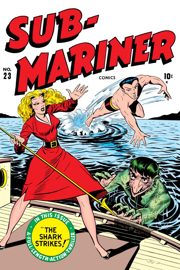 Sub-Mariner Comics #23 cover