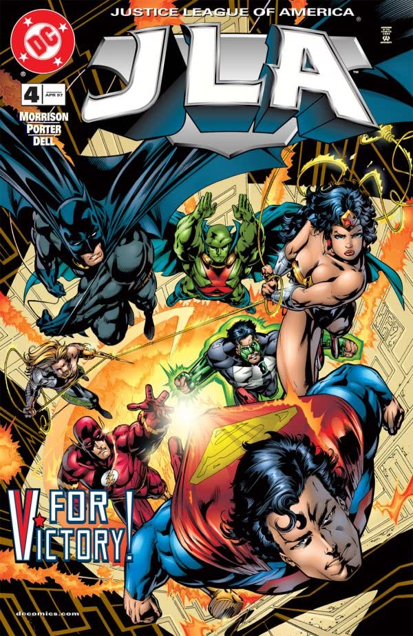 JLA #4 cover