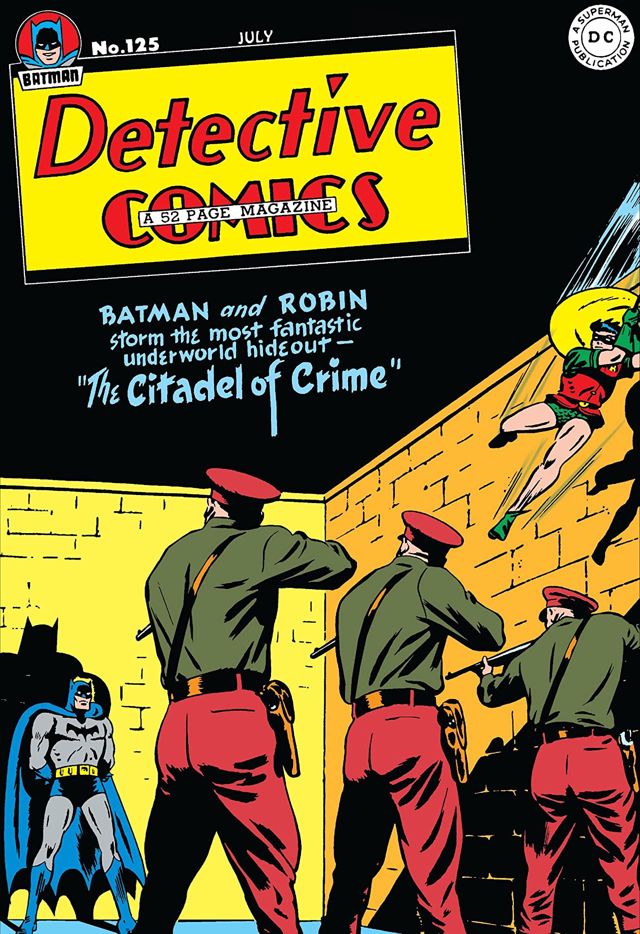 Detective Comics #125 cover