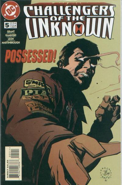 Challengers of the Unknown #5 cover